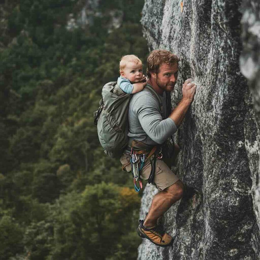 Un porte-bébé
