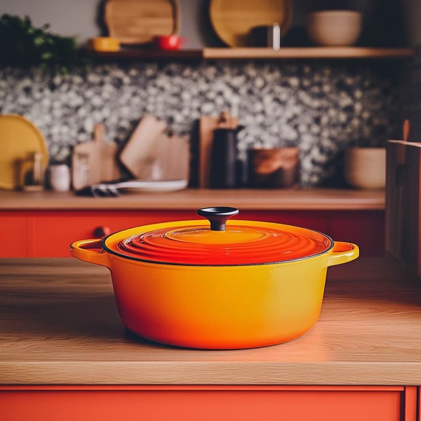 Cocotte en fonte émaillée